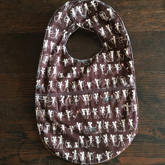 Cute Handmade Baby Bib NWOT - Picture 3 of 5